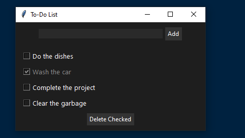 To do list project image